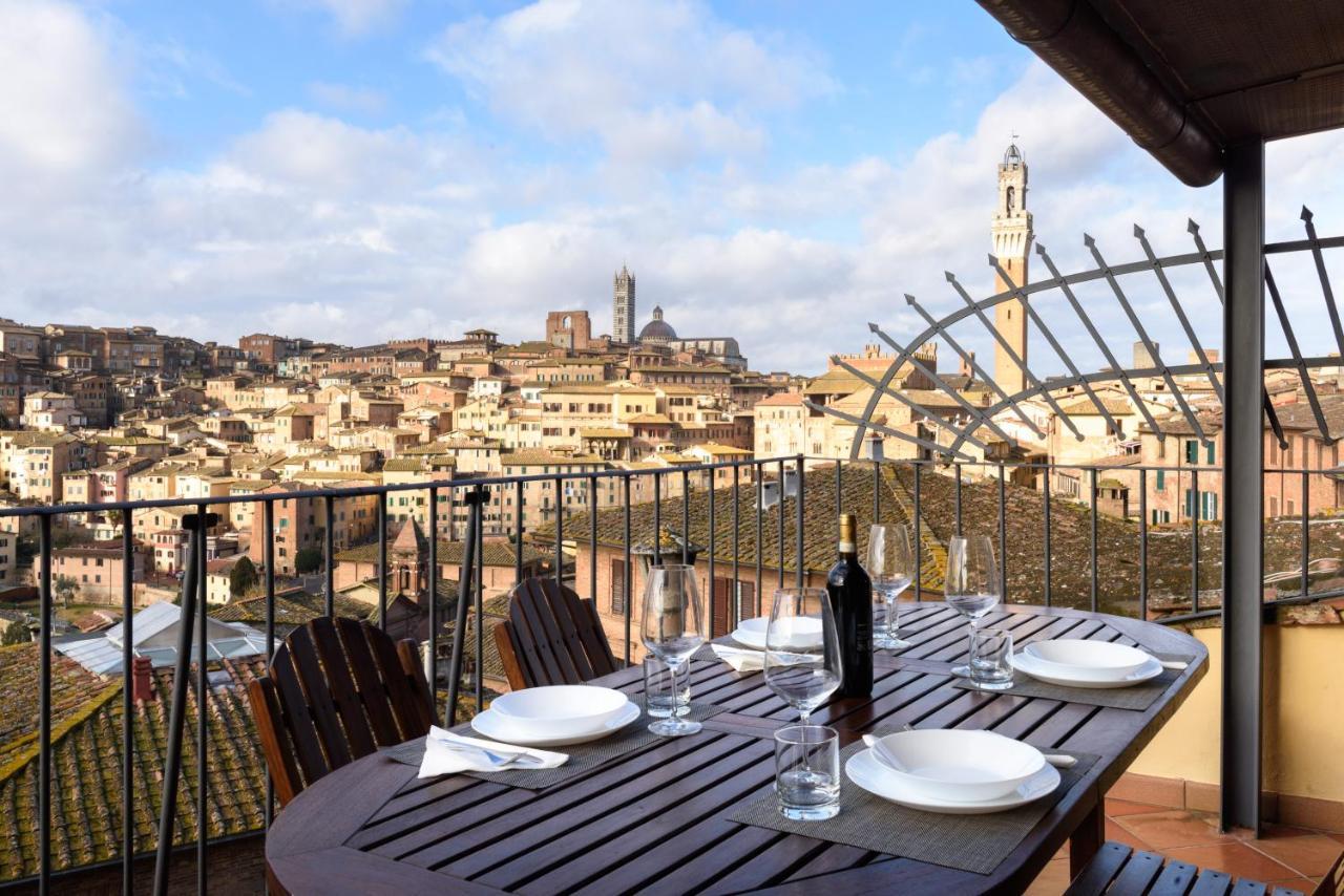 Appartamento Panoramico San Martino 12 Siena Exteriör bild