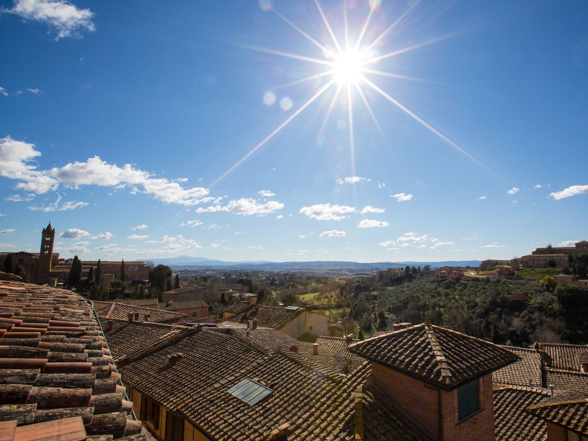 Appartamento Panoramico San Martino 12 Siena Exteriör bild